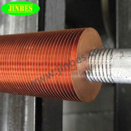 Copper fins with steel base finned tube 02